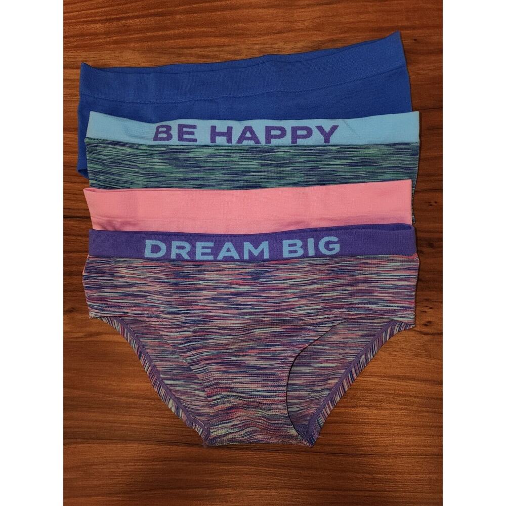 SO Girls Underwear Size Small 6-7 Pack Of 4 Tagless Comfort